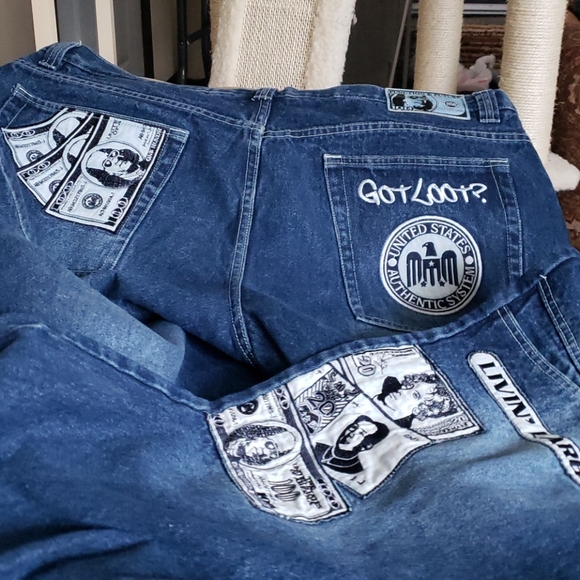 Got LOOT?  Jeans vintage hiphop - Picture 2 of 3